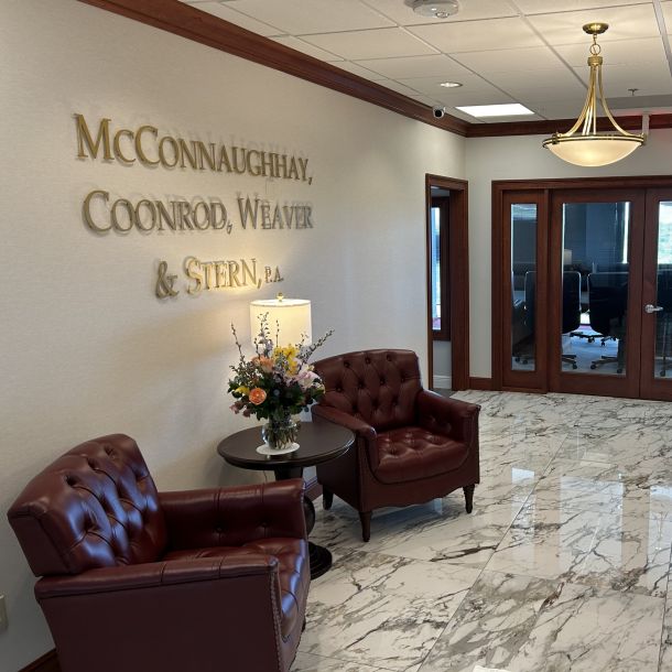 McConnaughhay, Coonrod, Weaver & Stern, P.A. Law Office Remodel | WestScott Construction | Tallahassee Construction