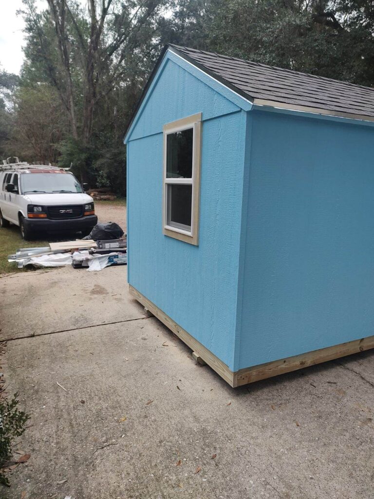 Make-A-Wish Foundation Custom Super Mario Shed | WestScott Construction | Tallahassee Construction