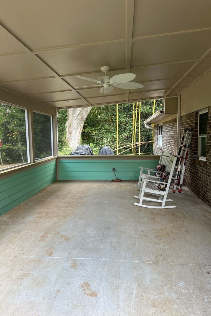 Screened In Patio | WestScott Construction | Tallahassee Construction